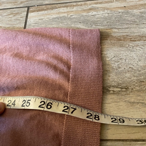 Loft ruffle collar sweater, Dusty rose/pink, Medium - Picture 4 of 5